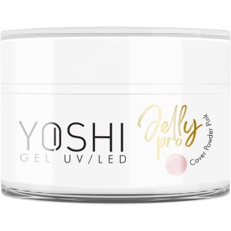 Yoshi Jelly Pro Gel Nails 50ml Extra Strong Manicure UV Gel Professional Builder for Nails Powder Pink