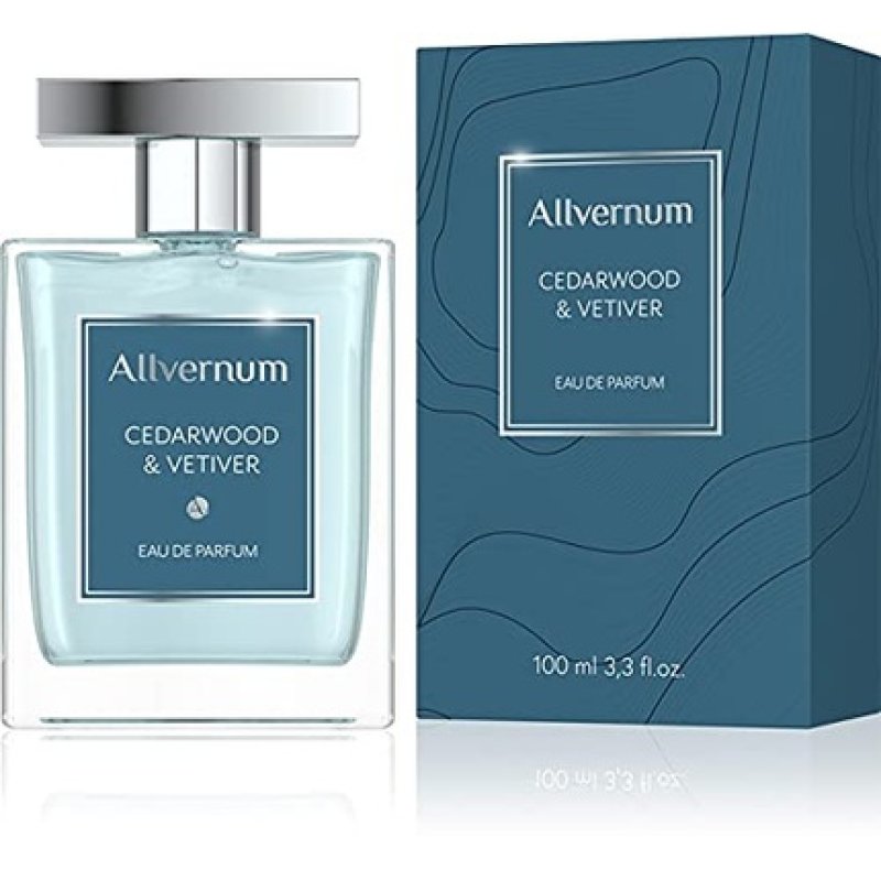 ALLVERNUM Men's Cedarwood & Vetiver Eau de Parfum 100ml