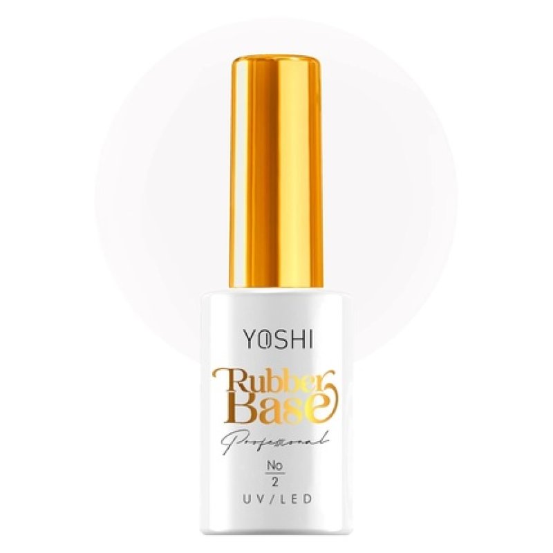Yoshi Rubber Base 10ml Nail Rubber Base UV Nail Polish Base Long Lasting Nails Professional Builder Base Elastic Nail