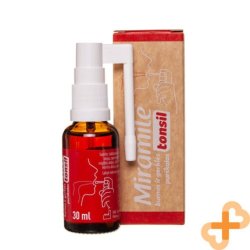 Miramile Tonsil Throat and Mouth Spray 30ml Natural Organic Oil Cough Relief
