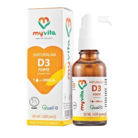 Myvita D3 Forte Liquid Drops - 30 Ml