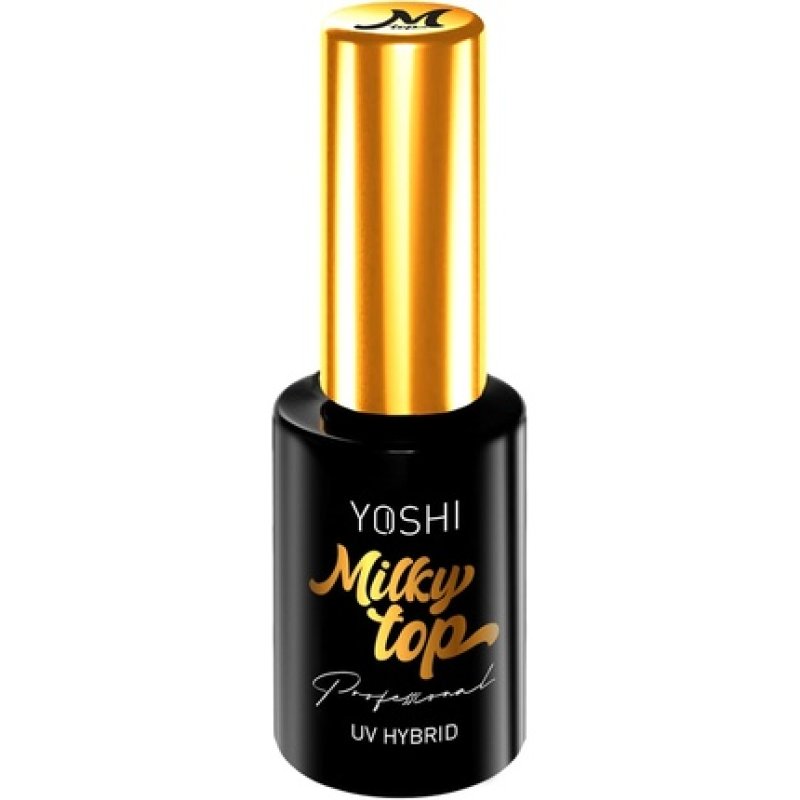 Yoshi Top Coat 10ml No Sweat Layer UV for Gel and Manicure Professional Dry Milky Glossy