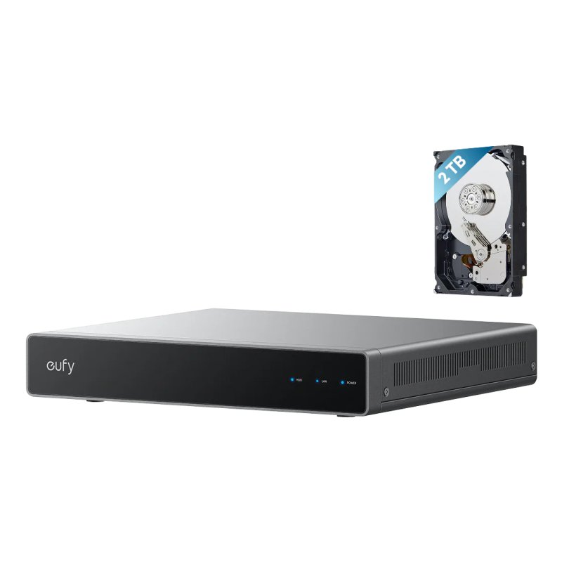 Eufy Network Video Recorder S4 Black, Grey
