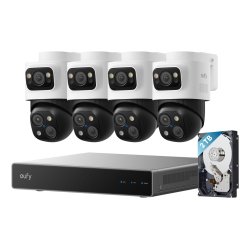 Eufy NVR Security System S4 Max Noir, Gris, Blanc