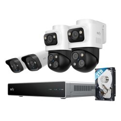 Eufy NVR Security System S4 Bullet IP security camera Indoor & outdoor 3840 x 2160 pixels Ceiling