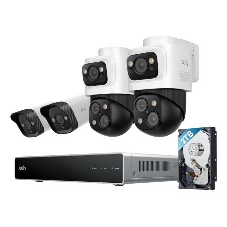 Eufy NVR Security System S4 Bullet IP security camera Indoor & outdoor 3840 x 2160 pixels Ceiling