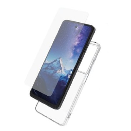 STARTER PACK COQUE SOUPLE VERRE TREMPE REALME 14X