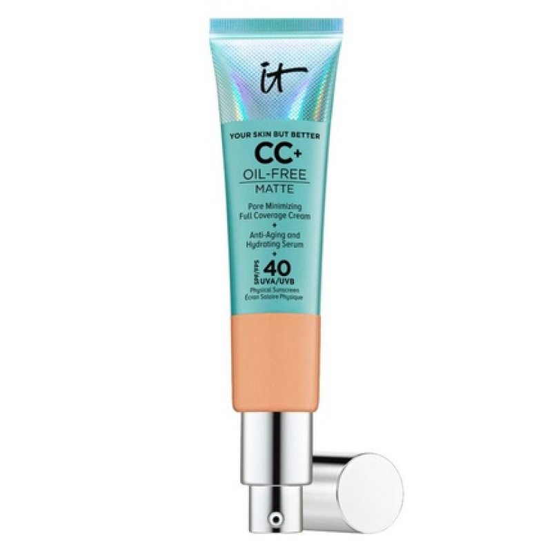 It Cosmetics Cc Cream Your Skin But Better Cc Oil Free Spf 40 In 08 Neutral Tan, 32ml