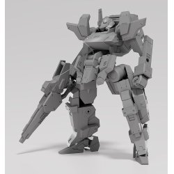 TITANOMACHIA - Side : CC Legatoedge "Gray" - Model Kit Moderoid 10.5cm