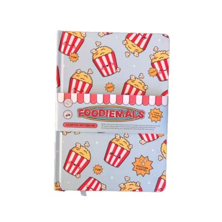 KAWAII - Popcorn - Notebook Parfumé Premium Format A5