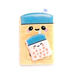 KAWAII - Boba le Bubble Tea - Notebook Pelucheux Premium 1 Mini