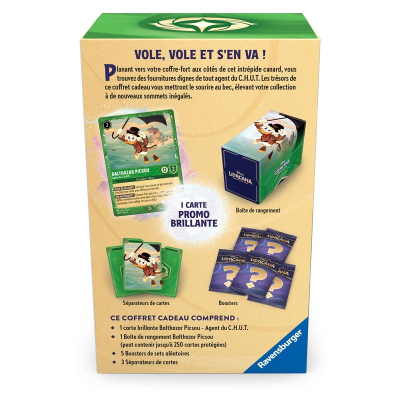 DISNEY - Lorcana - Trading Cards Coffret Cadeau Picsou - FR