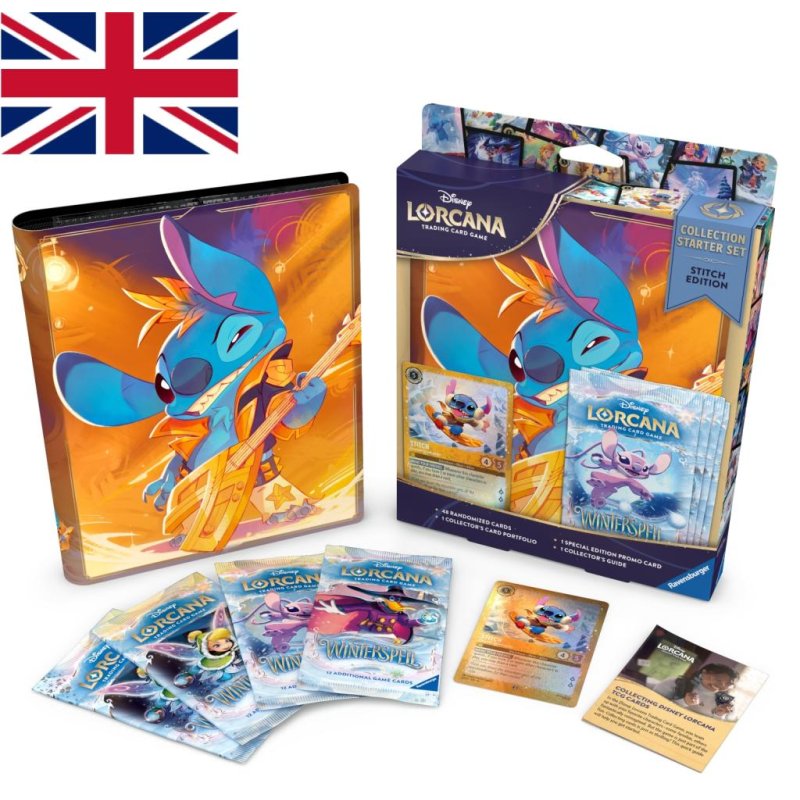 DISNEY - Lorcana -Trading Cards Collec. Starter Set Edition Stitch -EN