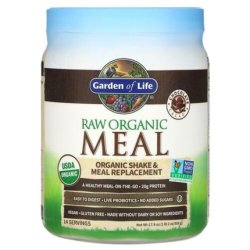 Garden of Life RAW Organic Meal Chocolate Cacao Shake and Meal Replacement - 2 Pack