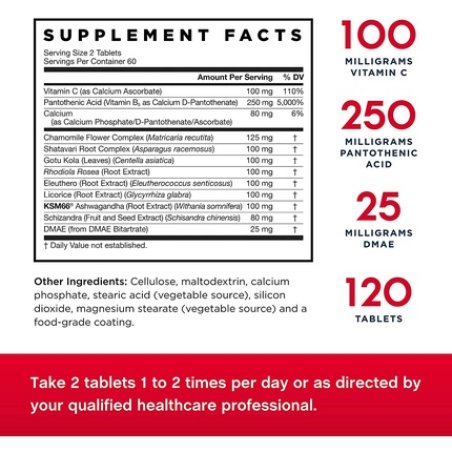 Jarrow Adrenal Optimizer 120 Tablets