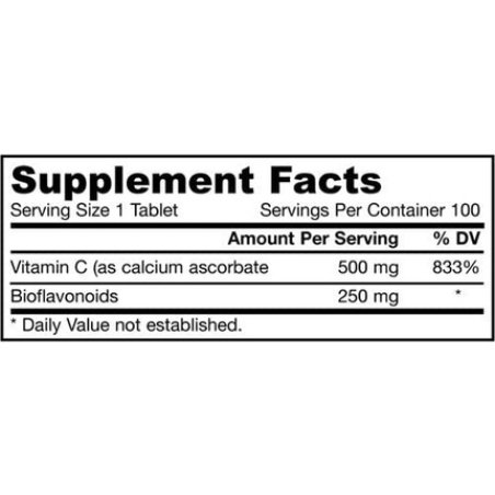 Jarrow Formulas Calc Ascorbate Buffered Vitamin C 750mg 100 Tablets