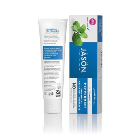 Jason Natural Cosmetics Fluoride Free Powersmile Toothpaste 4.2oz
