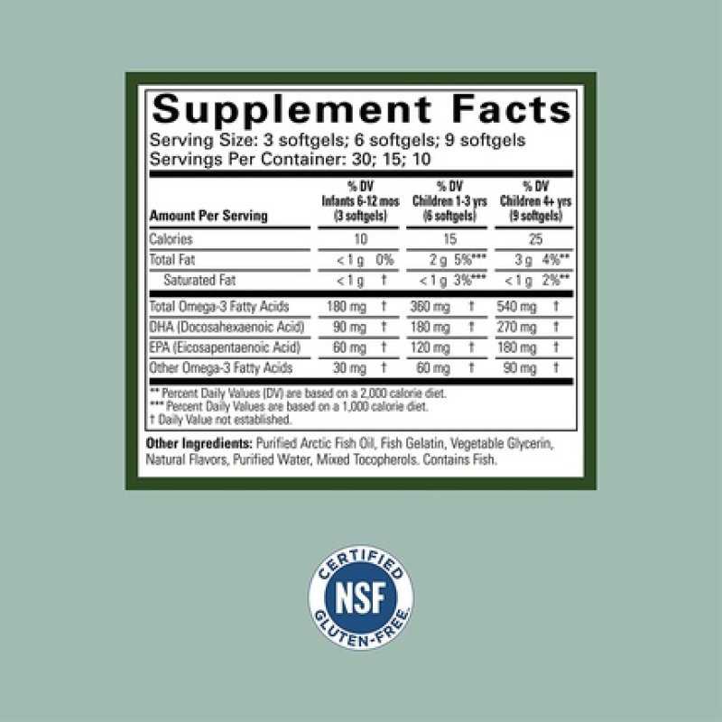 Child Life Pure DHA Dietary Supplement 90 Soft Gel Capsules - Pack of 2