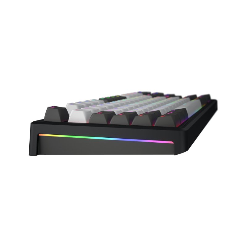 Clavier Gamer sans fil mécanique (Hator Aurum Linear) Hator Skyfall 80 Pro TKL RGB (Noir)
