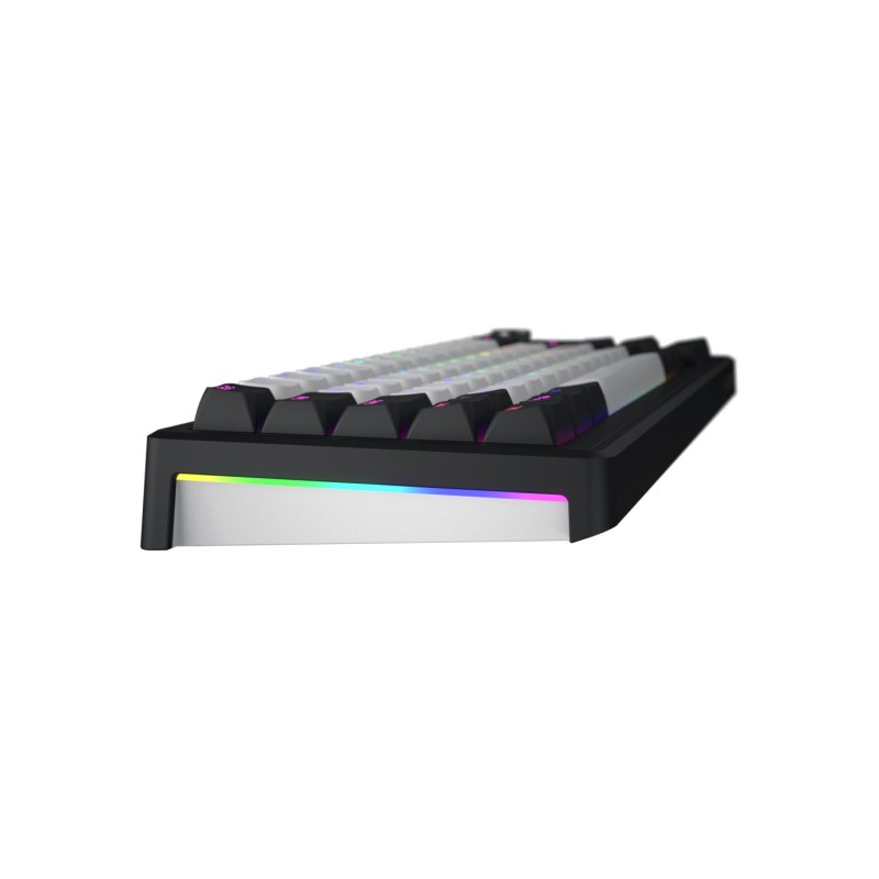 Clavier Gamer sans fil mécanique (Hator Aurum Linear) Hator Skyfall 65 TKL RGB (Noir)