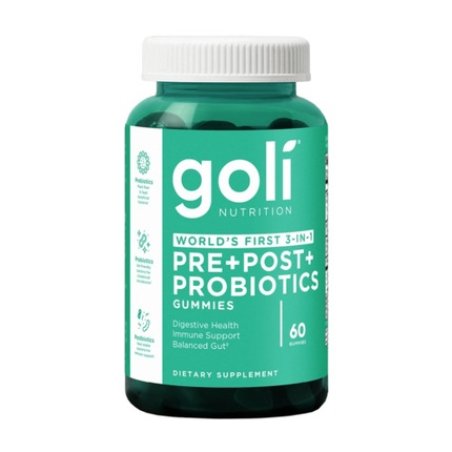 Goli Nutrition Pre Post Probiotics 60 Gummies