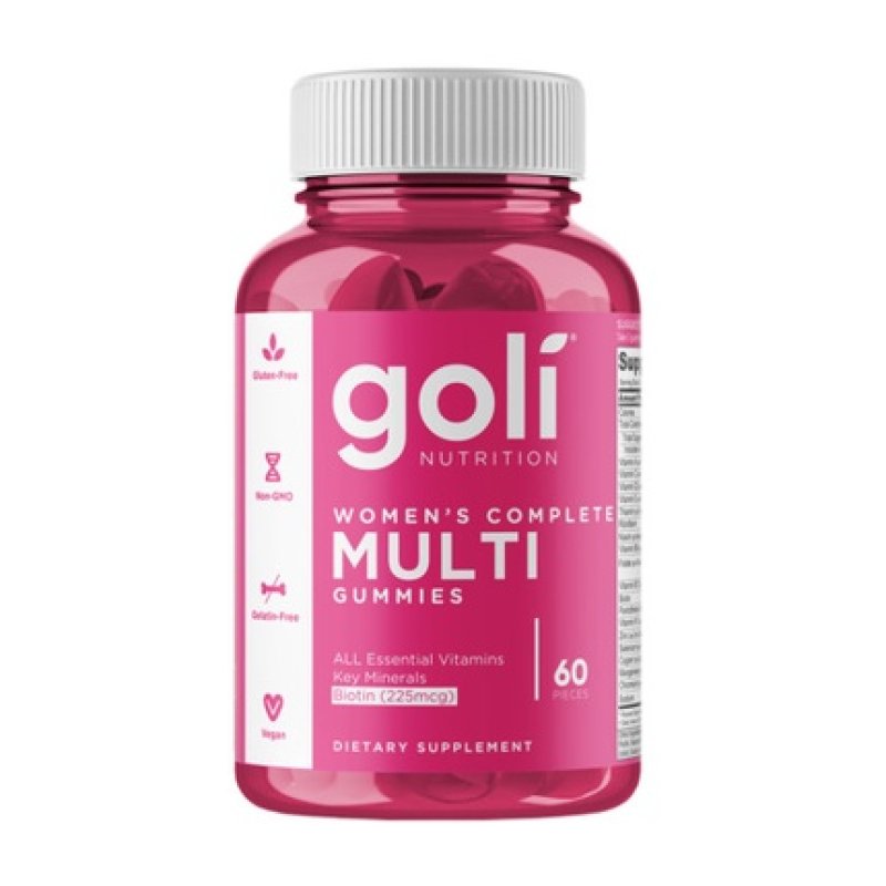 Goli Nutrition Complete Multi for Women 60 Gummies