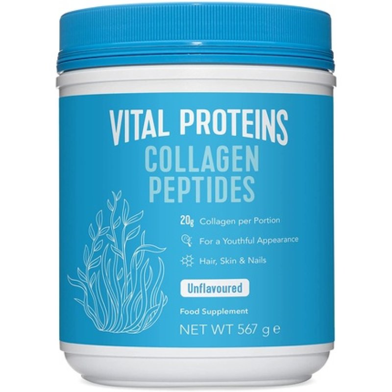 Vital Proteins Collagen Peptide Powder Supplement Type I, III - Hydrolyzed Collagen - Non-GMO - 20g per Serving -