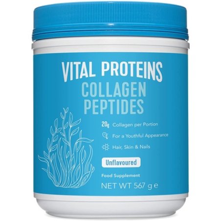 Vital Proteins Collagen Peptide Powder Supplement Type I, III - Hydrolyzed Collagen - Non-GMO - 20g per Serving -