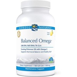 Nordic Naturals Pro Balanced Omega Lemon Soft Gels 180 Count - 90 Servings
