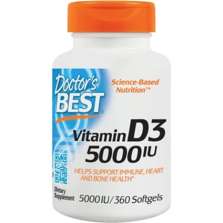 Vitamin D3 5000 IU Softgels 360 Count