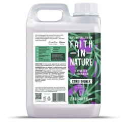Faith In Nature Natural Lavender and Geranium Conditioner Nourishing Vegan and Cruelty-Free 2.5L