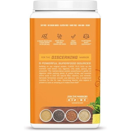 Sunwarrior Classic Plus Vanilla 750g