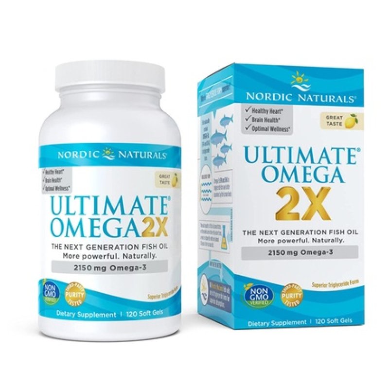 Nordic Naturals Ultimate Omega 2X 2150mg Lemon Softgels