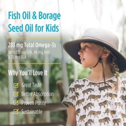 Nordic Naturals Omega-3 6 9 Junior Lemon Flavored 500mg Soft Gels - 180 Count