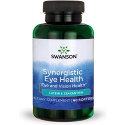 Swanson Lutein & Zeaxanthin Synergistic Eye Health Vision Retina Macula Supplement 60 Softgels