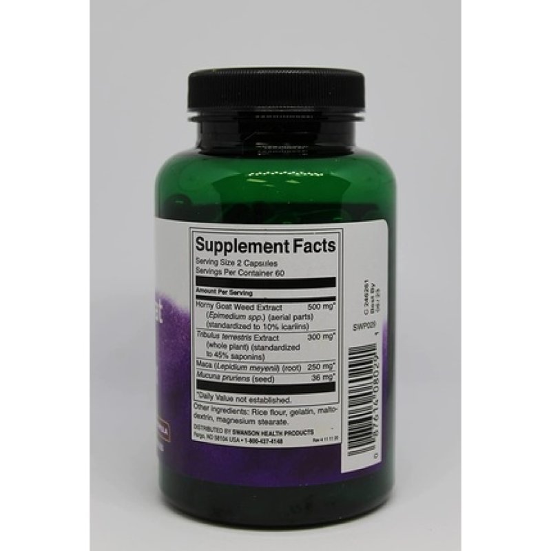 Swanson Horny Goat Weed Complex 120 Capsules