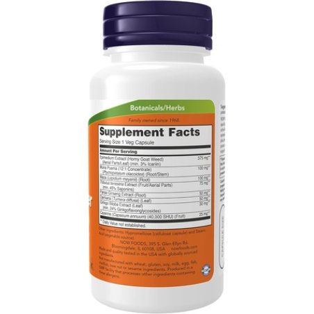 Now Men's Virility Capsules 60 Count