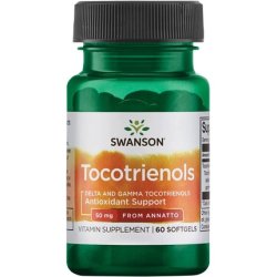Swanson Deltagold Tocotrienols Annatto Tocotrienols Supporting Healthy Cholesterol Levels 60 Softgels 50mg