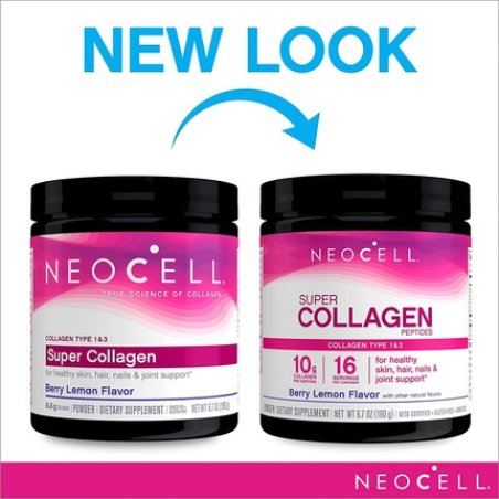 NeoCell Super Collagen Type 1 & 3 Berry Lemon 190g