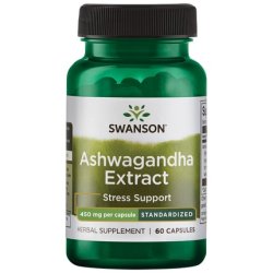 Swanson Ashwagandha Extract 450mg 60 Capsules