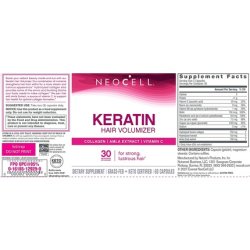 NeoCell Keratin Hair Volumizer 60 Capsules 105g