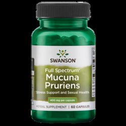 Swanson Premium Full Spectrum Mucuna Pruriens 400mg 60 Capsules