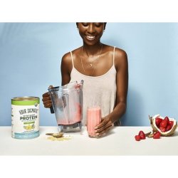 Four Sigmatic Organic Plant-Based Sweet Vanilla Protein Powder with Lion's Mane, Chaga, Cordyceps and More 510g