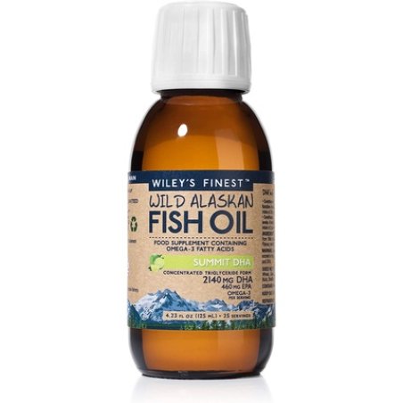 Wiley's Finest Summit DHA Wild Alaskan Fish Oil 125ml