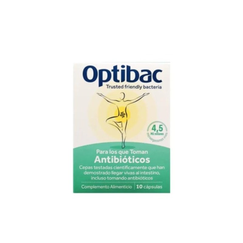 Optibac For Those Taking Antibiotics 10 Capsules