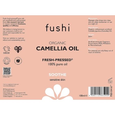 Fushi Organic Camellia Oil 100ml