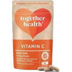 Together Health Vitamin C with Organic Citrus Fruits 30 Vegecaps