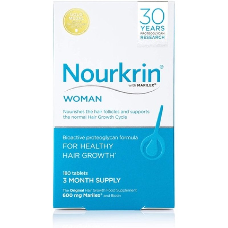 Nourkrin Woman Tablets 180 Count - 3 Month Supply