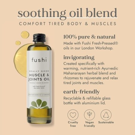 Fushi Really Good Sports Oil 100ml for Tired Strained Muscles and Joints