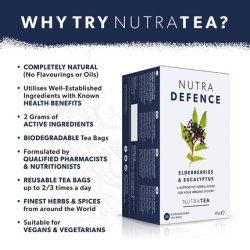 Nutradefence - Cold And Flu Tea | Cough Tea - Support That